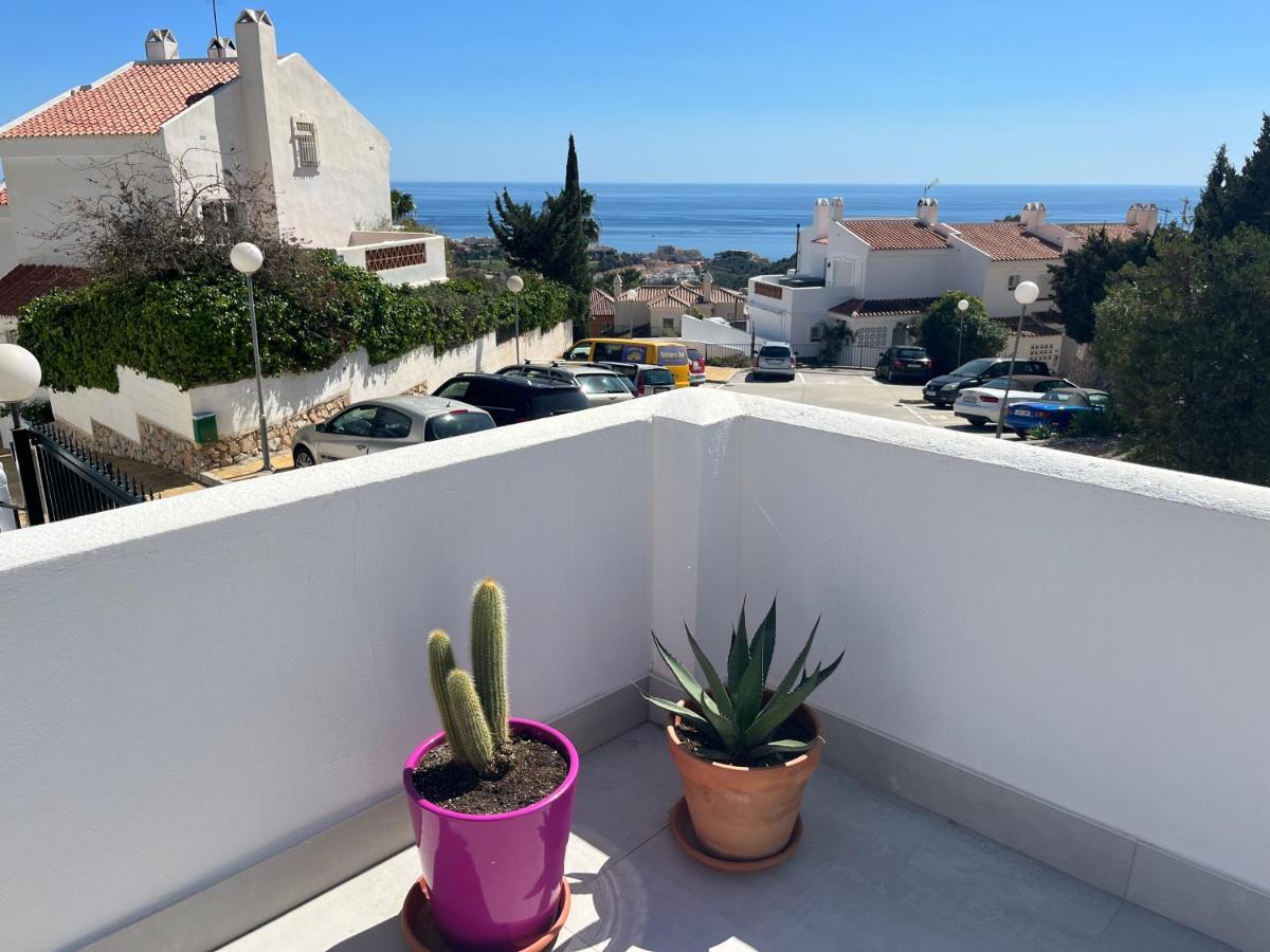 A Terrace With Sea View, 2 Bedrooms Apartment In Benalmádena Kültér fotó